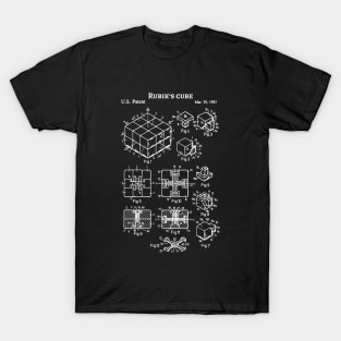 Rubik's cube patent T-Shirt